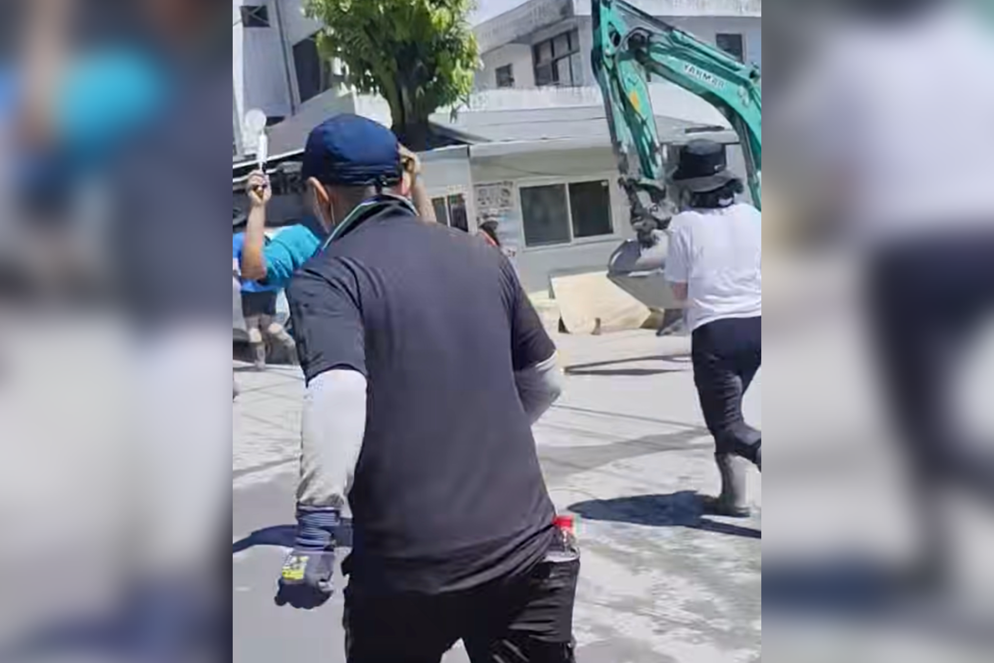 光復鄉再傳潰堤志工急逃命　行政院：非事實