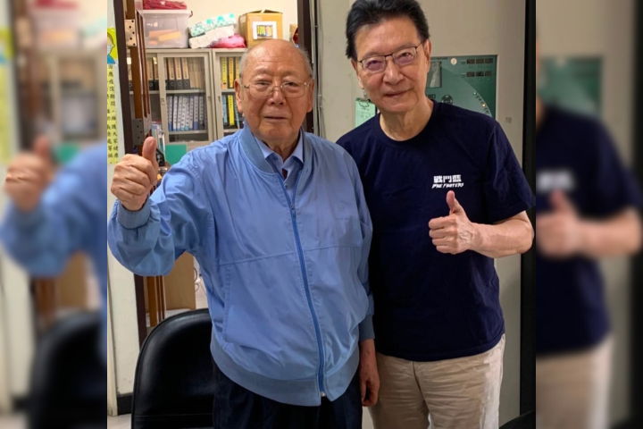 黃復興大將挺郝龍斌接黨魁！趙少康秀簡訊：公正廉明、政通人和