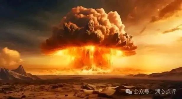 「非核氫彈」爆炸裝置，瞬間釋放大火球溫度超過攝氏1000度，持續時間長達2秒以上。圖/微信公眾號•湖心點評