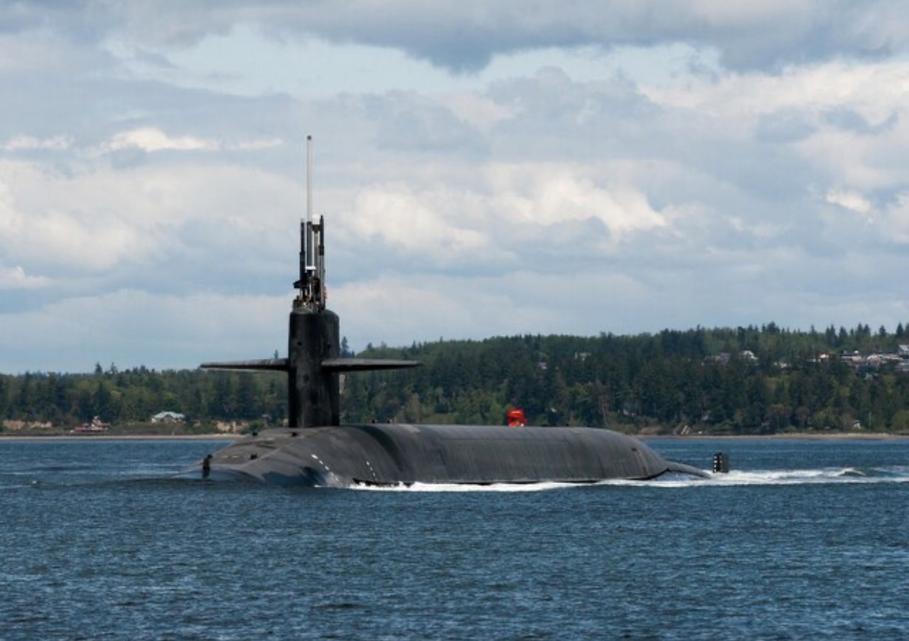 與哥倫比亞特區號戰略核潛艦（SSBN-826）同級的阿拉巴馬號 (SSBN 731) 在執行任務後返回基地。 圖/取自美國海軍官網