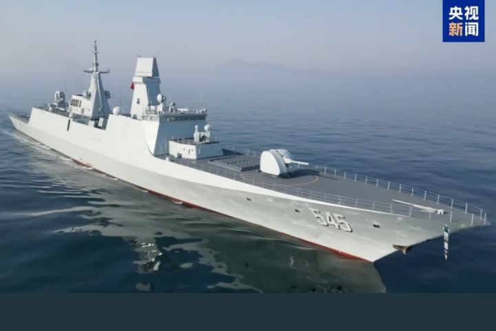 衛星影像曝光　陸在長興島建第3艘054B型飛彈護衛艦