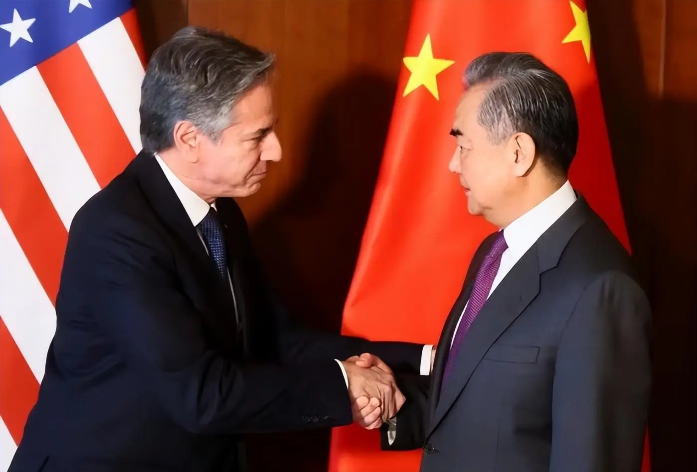 美國國務卿布林與與中共外長王毅27日在寮國永珍舉行會談，台灣問題仍是中美關鍵話題，圖為資料照。圖／取自新華社
