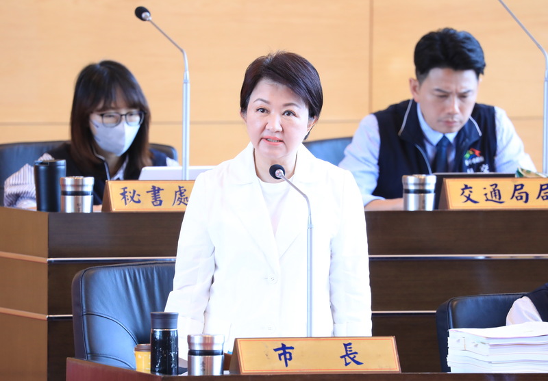北檢今（17日）搜索國民黨台北市黨部，台中市長盧秀燕表示，「我從政30年，這是國家司法機器濫用最嚴重的時候，適可而止！」圖／中央社 