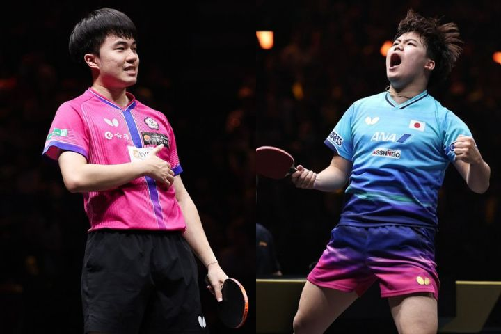 WTT大滿貫　林昀儒苦戰7局不敵日本19歲世界球王松島輝空