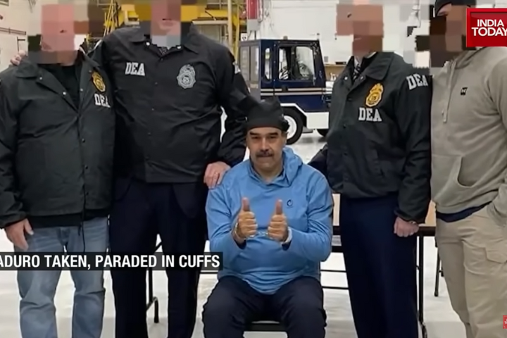 委國總統馬杜洛被捕後，拉美地緣政治危機四伏，或也是川普考慮擴大國防預算的原因。圖／翻攝自 India Today YT頻道