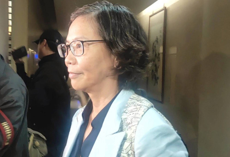 前民眾黨立委蔡壁如表示，已提告台北市議員洪健益、鏡週刊。圖／中央社