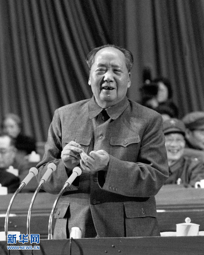 1960年代的毛澤東。圖/取自新華網