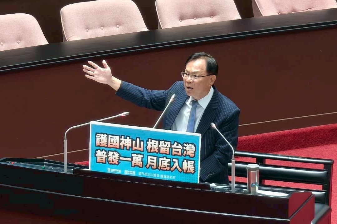 普發一萬延宕近月誰之過？張啓楷嗆卓揆「翻車3次」立場反覆