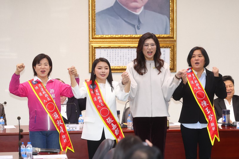 國民黨徵召3女將角逐雲林、花蓮、金門百里侯