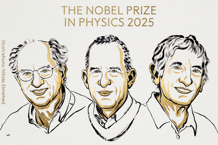 【2025諾貝爾獎】物理學獎由3位科學家共享　表彰量子力學領域重要新發現
