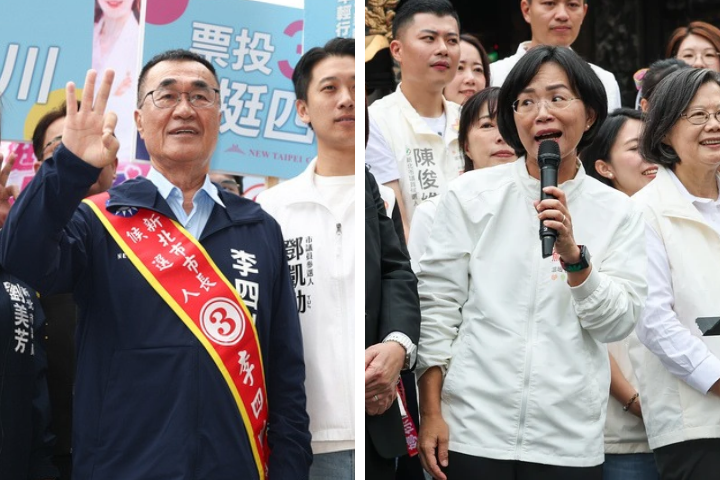 AI模擬新北選情！李四川41.4%領先蘇巧慧2.8個百分點　小草與中間選民成關鍵