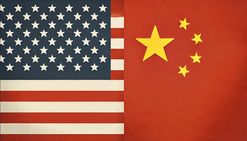 美國國務院官網近日修改對中國的簡介，聚焦貿易逆差。示意圖/由ChatGPT生成