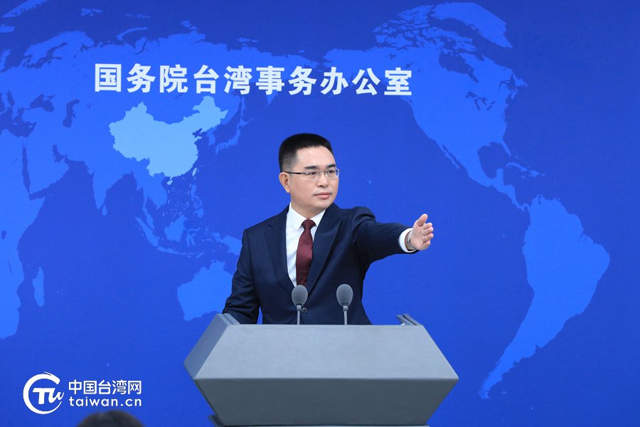 國台辦發言人陳斌華回應取消M503航線自北向南飛行偏置一事，說明此次調整有利於改善兩岸航班營運，進一步便利兩岸人員往來，符合兩岸同胞共同利益。圖/取自中國台灣網