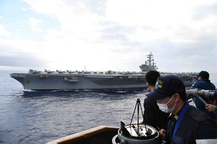 美「雷根號」航母成海上毒窟　破獲船上毒品網路58海軍士官兵遭懲處