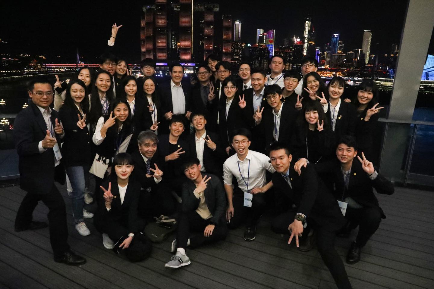 前總統馬英九定4月1日率「大九學堂」青年學子第二次訪問大陸，圖為去年3月馬前總統的大陸行。圖/取自馬英九臉書