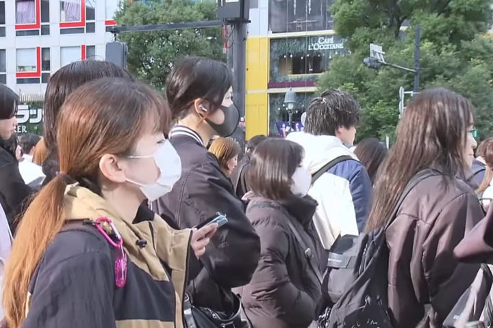 日本近日單周流感疫情創紀錄。圖/取自ANNNewsCH《YouTube》官方頻道