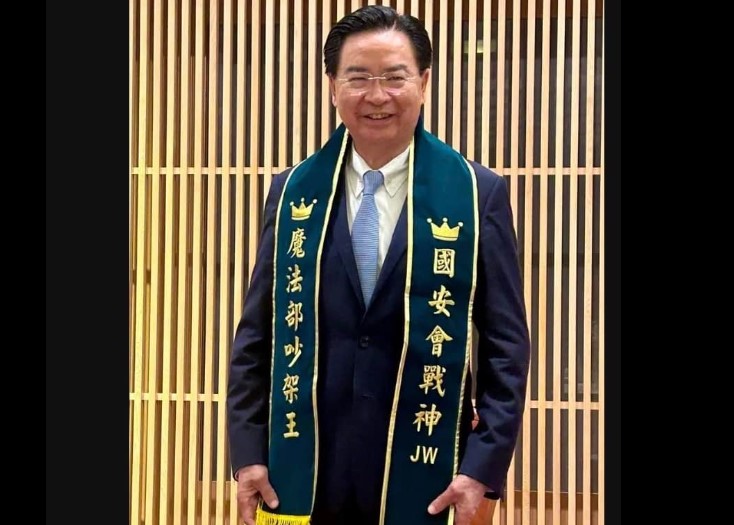 回顧蔡政府8年執政，國民黨立院黨團：外長吳釗燮斷交八國堪稱「斷交部長」。圖/取自吳釗燮臉書