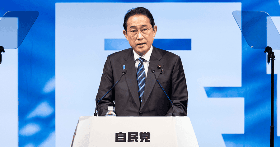 北韓透露日本首相岸田文雄透過管道表達與金正恩會面之意。圖/取自岸田文雄X