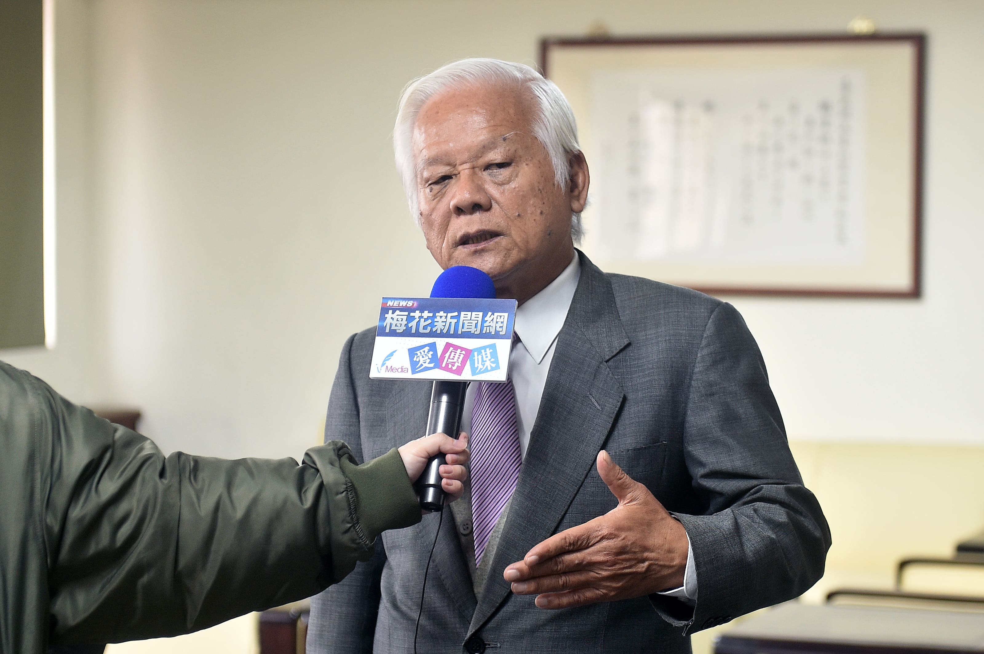 台北經營管理研究院院長陳明璋指出，台商可以扮演兩岸和平角色，十分重要。圖/記者陳思豪攝