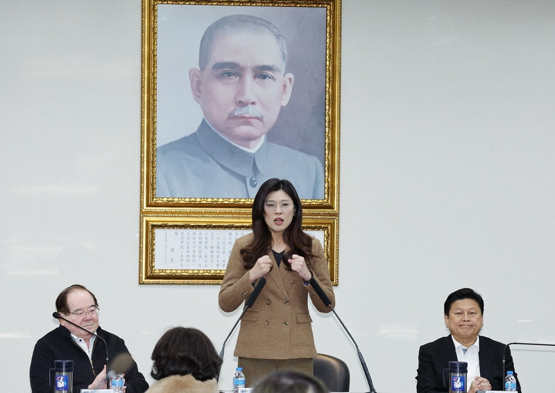 國民黨主席鄭麗文預計3月後訪北京。圖／中央社