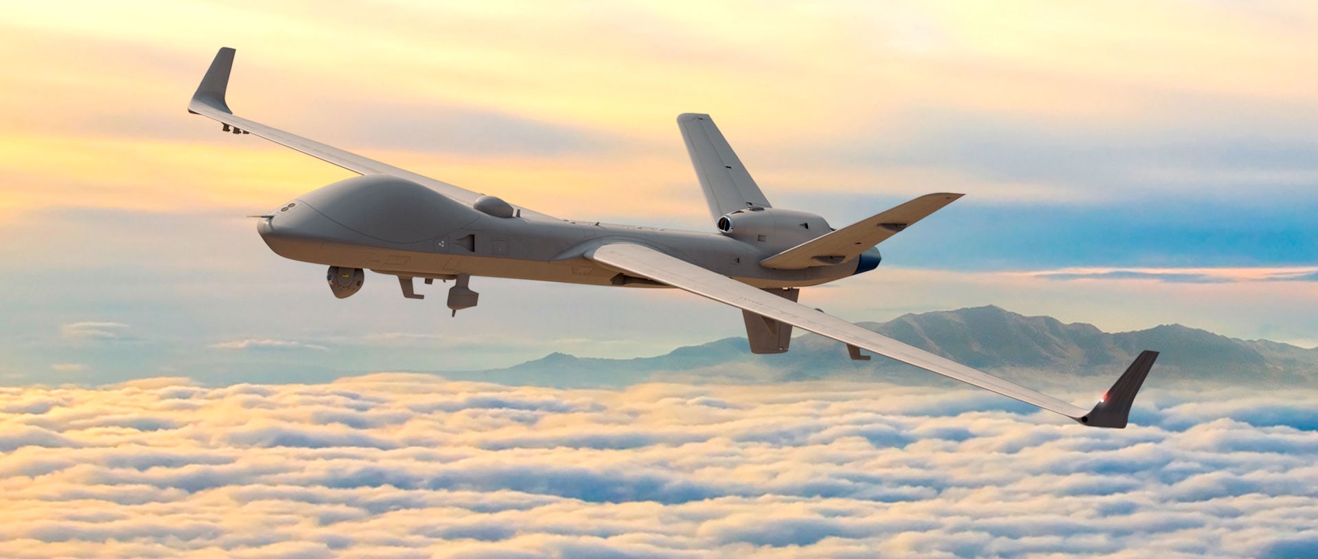 MQ-9B可在全球範圍內提供持續的情報、監視和偵察。圖/取自通用公司官網
