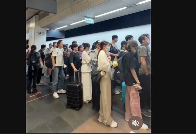 颱風巴威影響    高鐵擠爆惹民怨