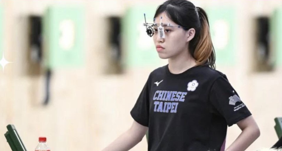 台灣女子射擊好手劉恆妤,期待能夠在七月的巴黎奧運有好成績。圖/截自張麗善臉書