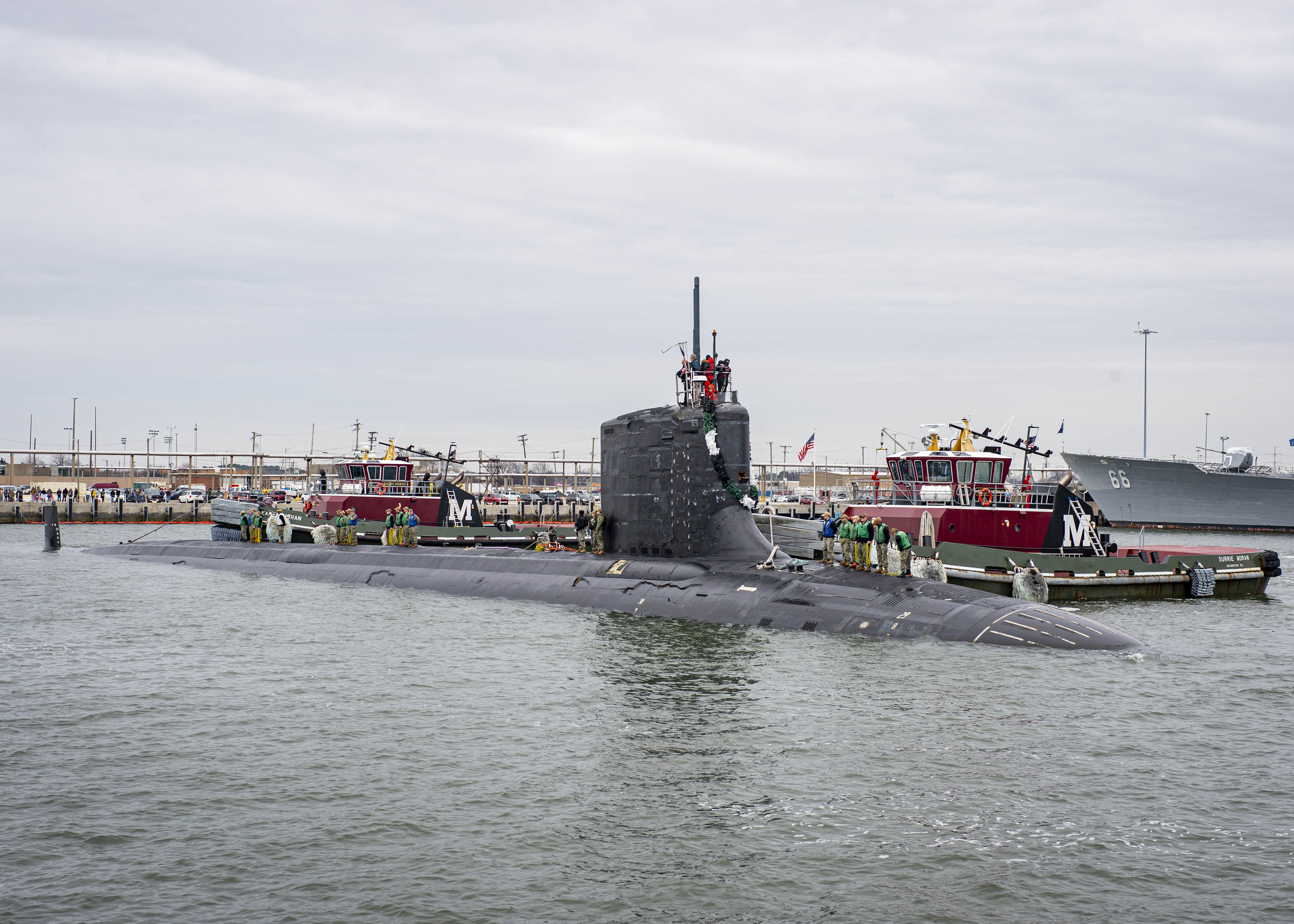 維吉尼亞級核子動力攻擊潛艦是美國海軍針對大洋和近海兩種功能設計的核子潛艦。圖/取自US Navy