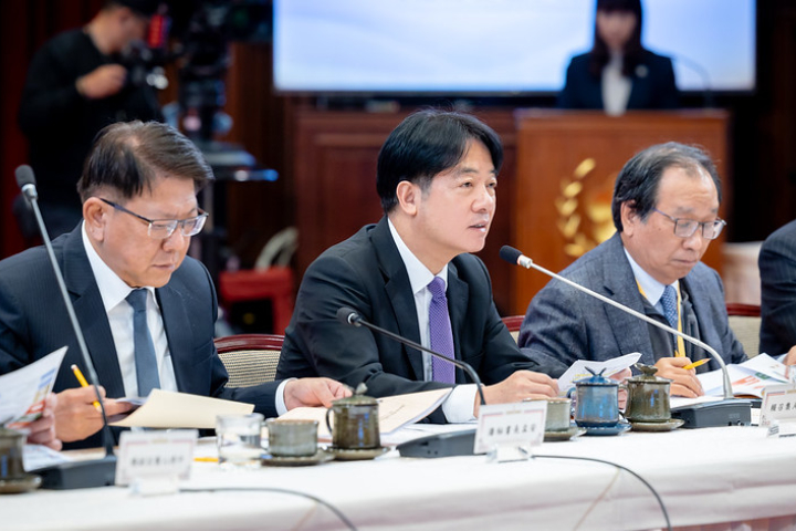 總統賴清德今天（20日）宣布成立主權基金，未來通過立法可由政府掌握，盼朝野支持。圖/總統府提供