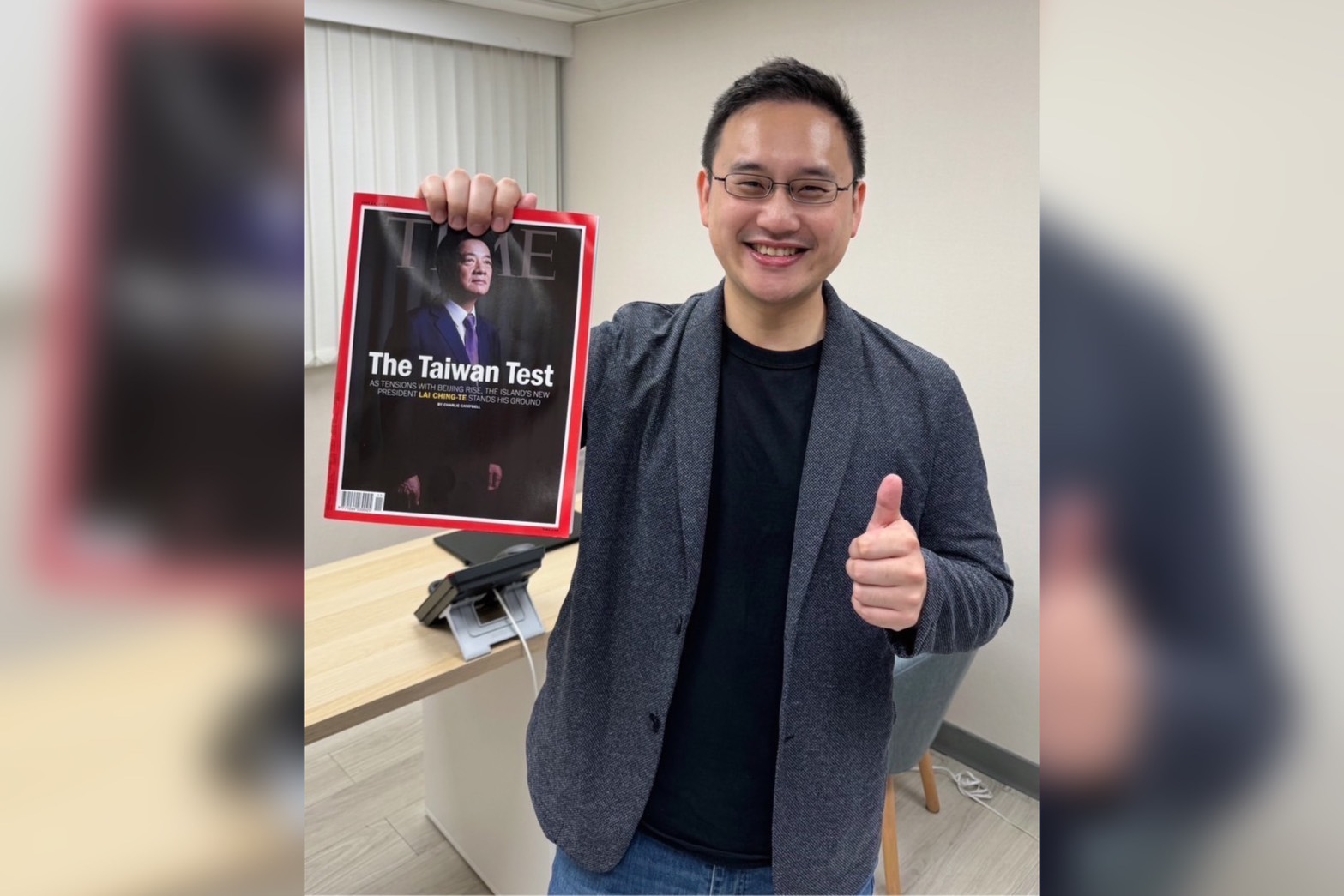 民進黨台北市議員趙怡翔將辭去議員職位並赴總統府國安會任職展涉外長才。圖/取自趙怡翔臉書