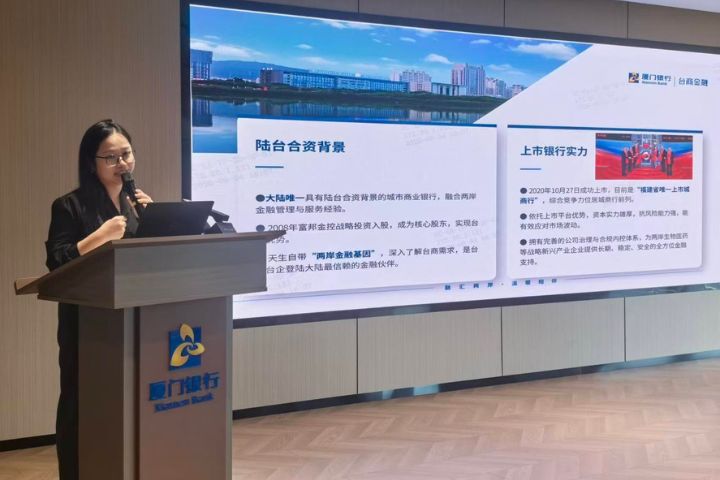 講者也以「台青創業貸」案例為例,說明如何透過企業信用評估模型及多模態AI技術。圖/主辦單位提供