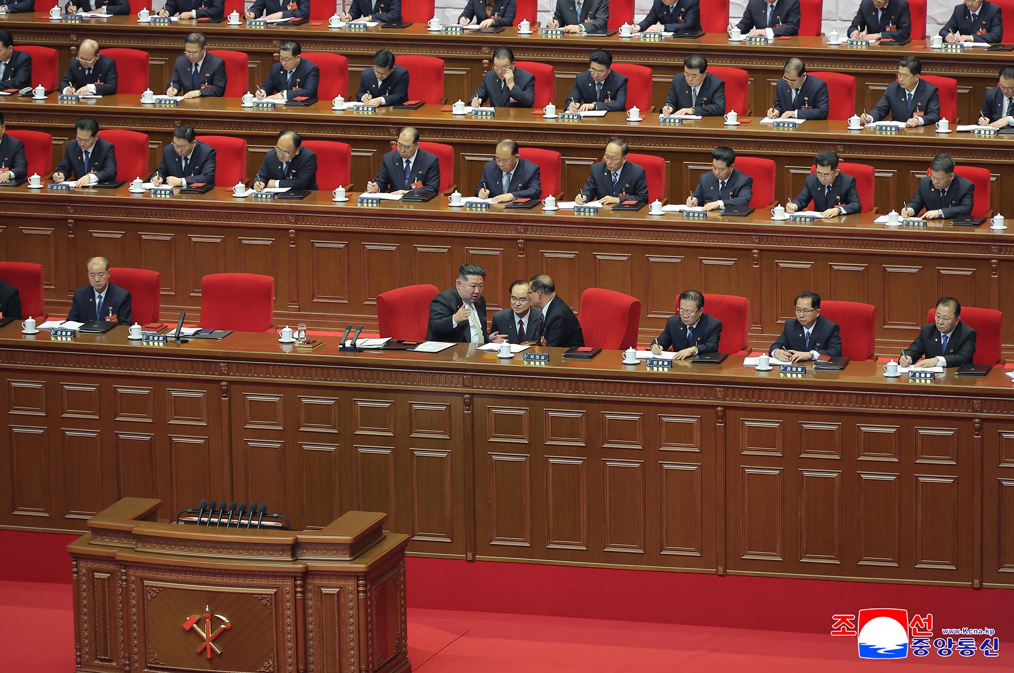 韓鮮勞動黨第九次黨大會召開，全黨強調轉結為核心。圖／取自北韓勞動黨官網