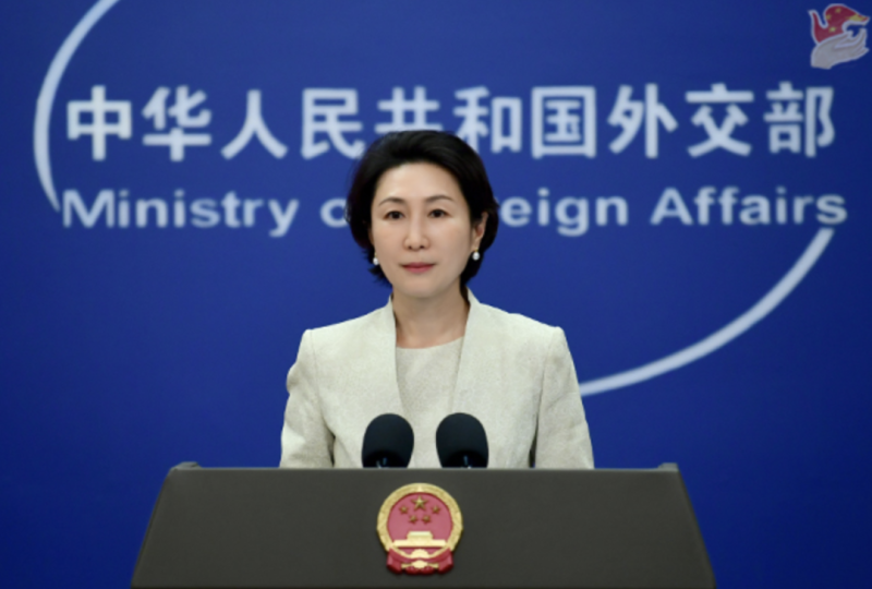 中國外交部發言人毛寧警告,如果歐盟持續透過關稅、補貼限制或行政干預等方式阻礙自由貿易,最終受害的不只是中國企業,也將包括歐洲消費者與歐洲產業本身。圖/取自中國外交部