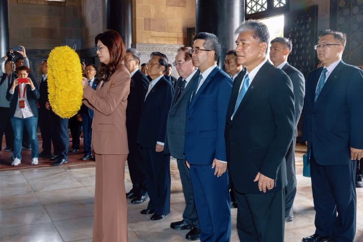 【鄭麗文訪陸】謁中山陵　鄭麗文回望台灣抗日史　籲兩岸和平發展