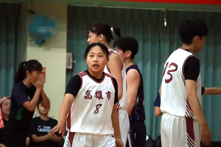 因為沒有帶選手證，全運會高雄女籃全隊單場遭判失格落敗。圖/取自全運會網站