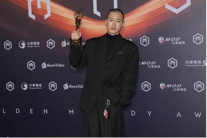 最佳新人獎由someshiit 山姆《愚公》獲得。圖/陳思豪攝