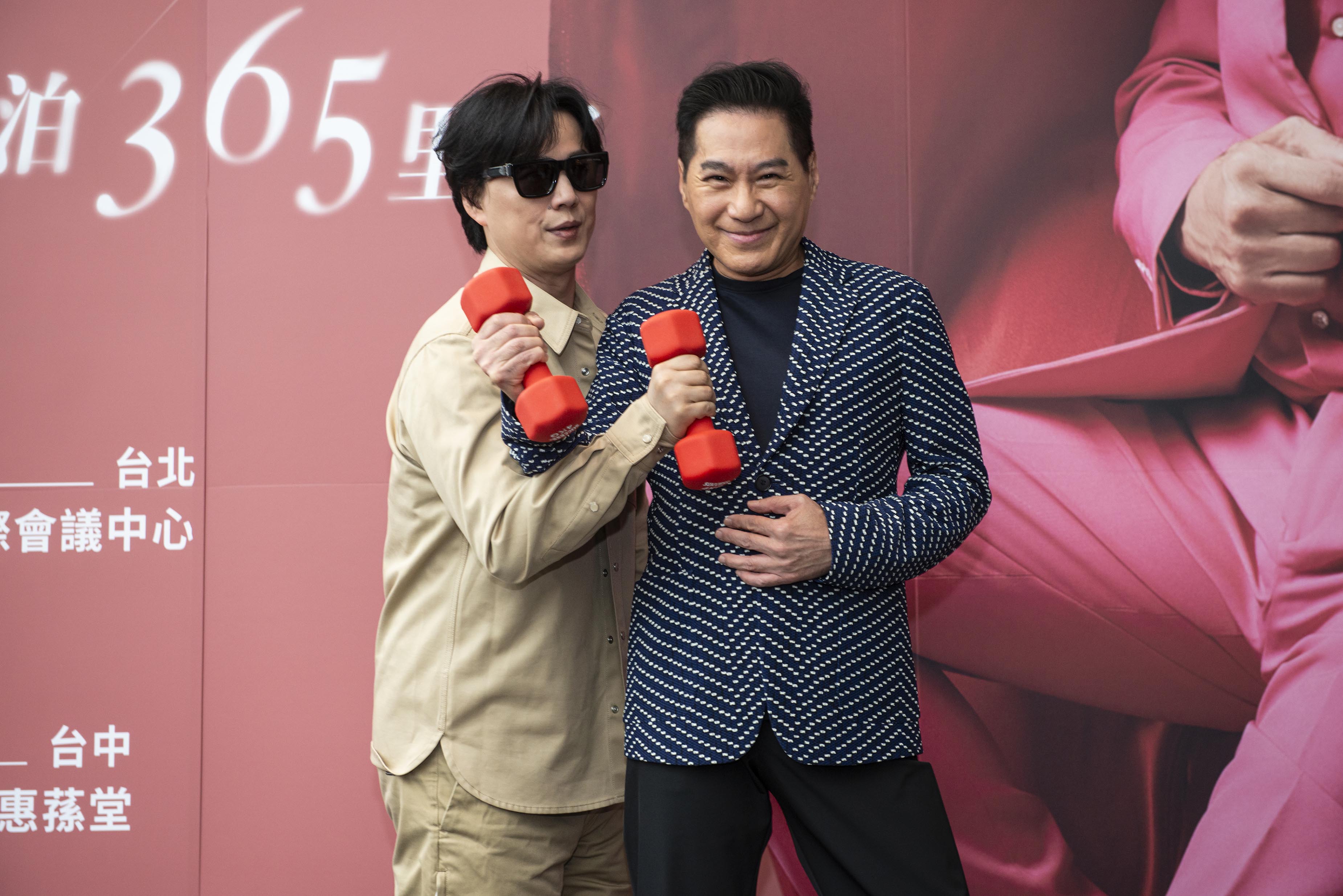 文章宣布在台灣北中南舉辦三場演唱會，專輯詞曲作者蕭煌奇任嘉賓祝賀。圖/大大娛樂提供