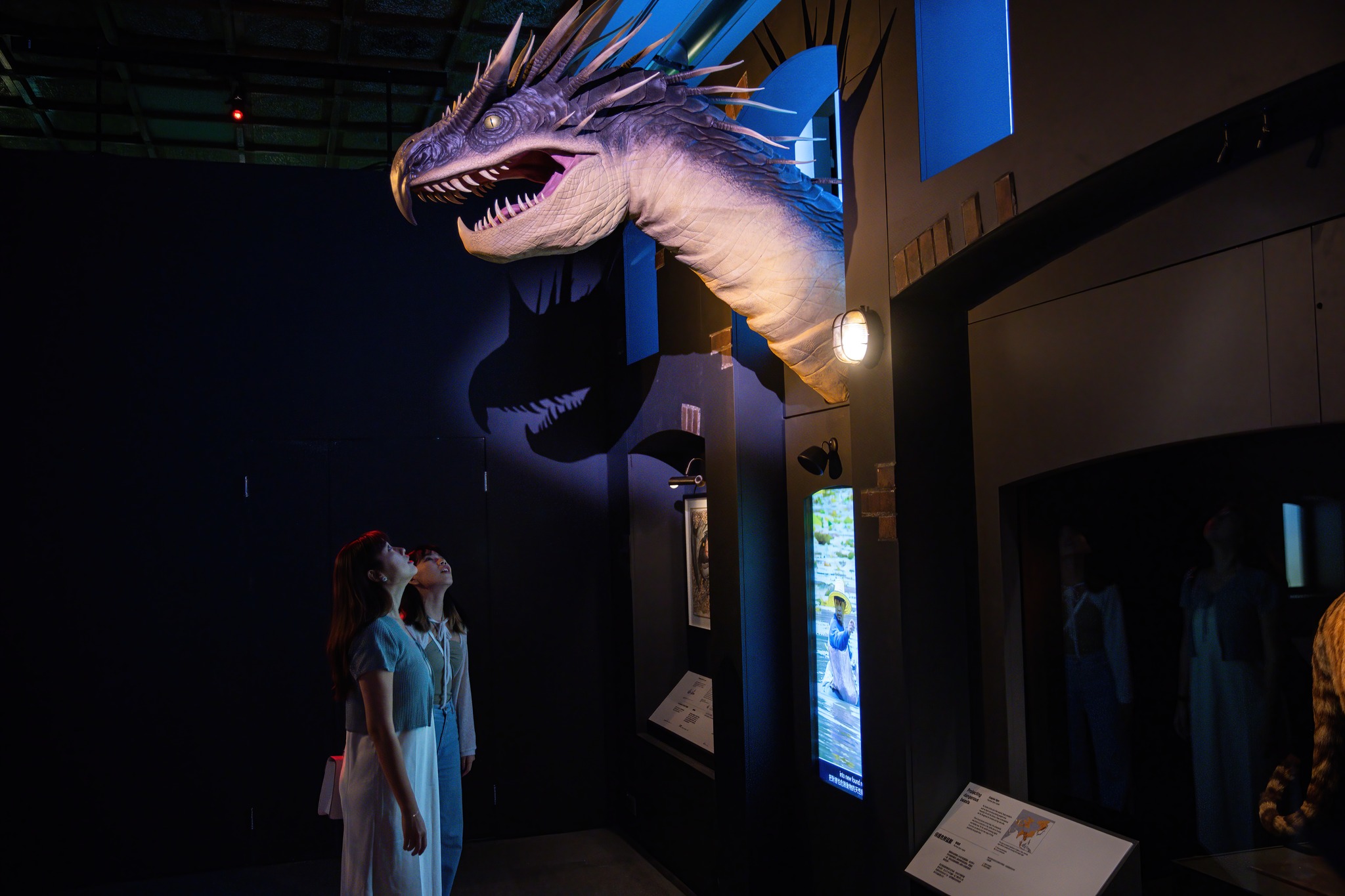 「怪獸與大自然的奇幻世界」特展完整還原在倫敦展出的規模及內容。圖/取自怪獸與大自然的奇幻世界特展臉書