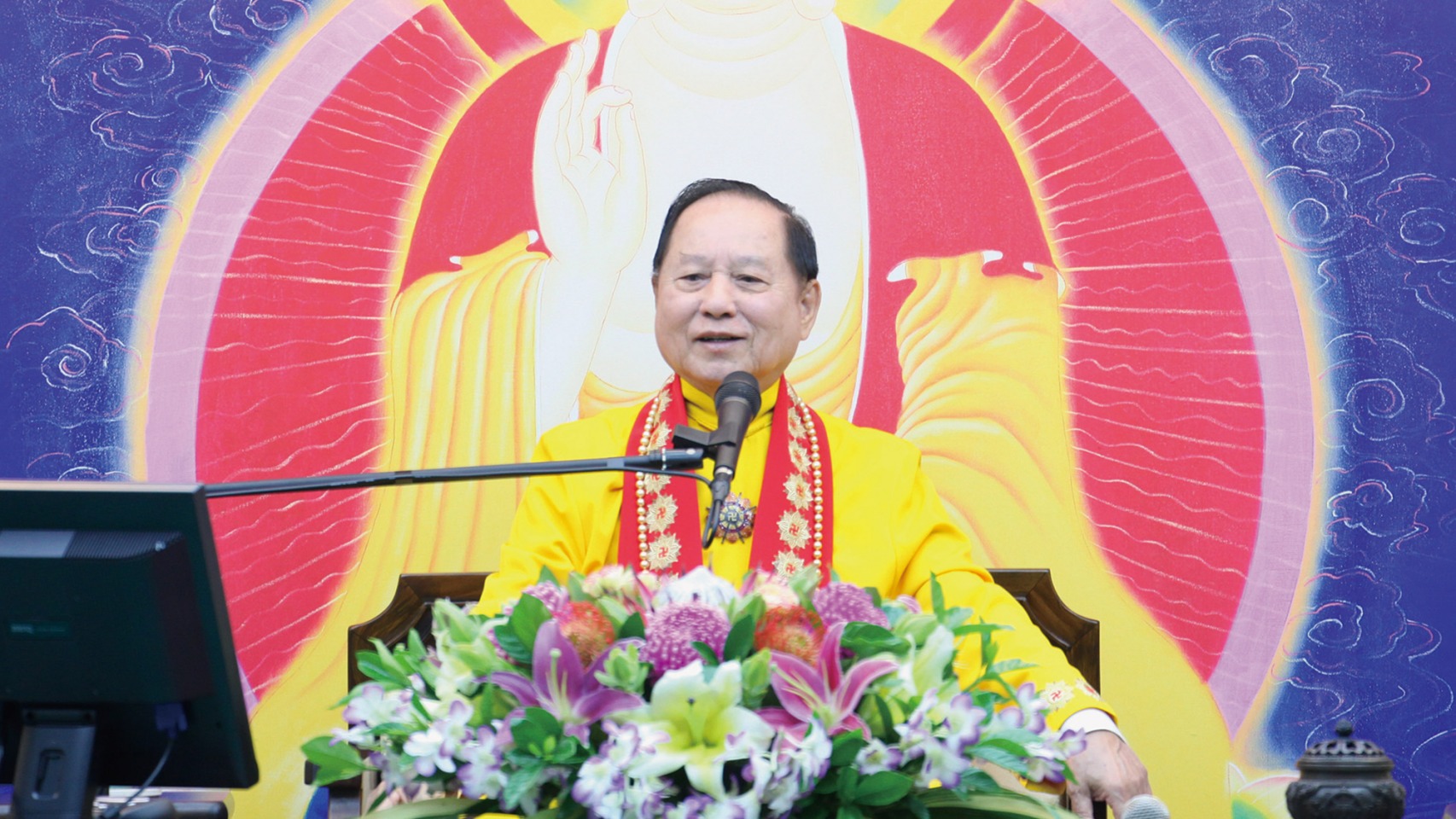 禪宗第八十五代宗師悟覺妙天禪師。