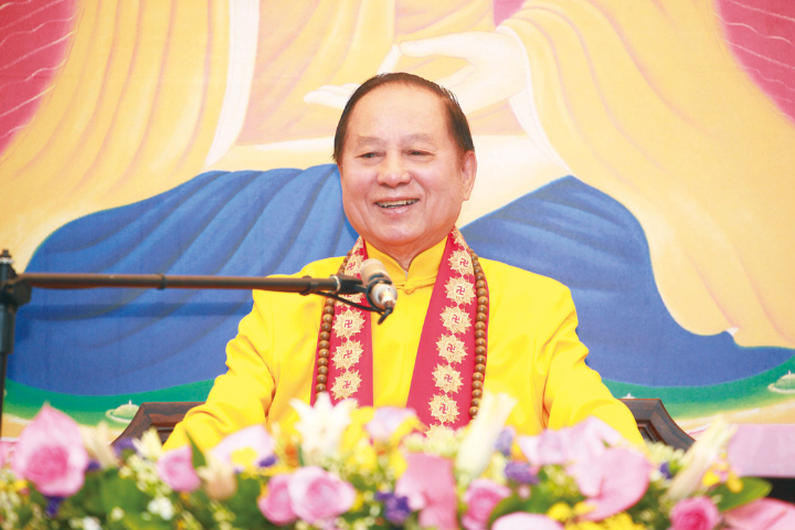 禪宗第八十五代宗師悟覺妙天禪師。圖/禪天下雜誌提供