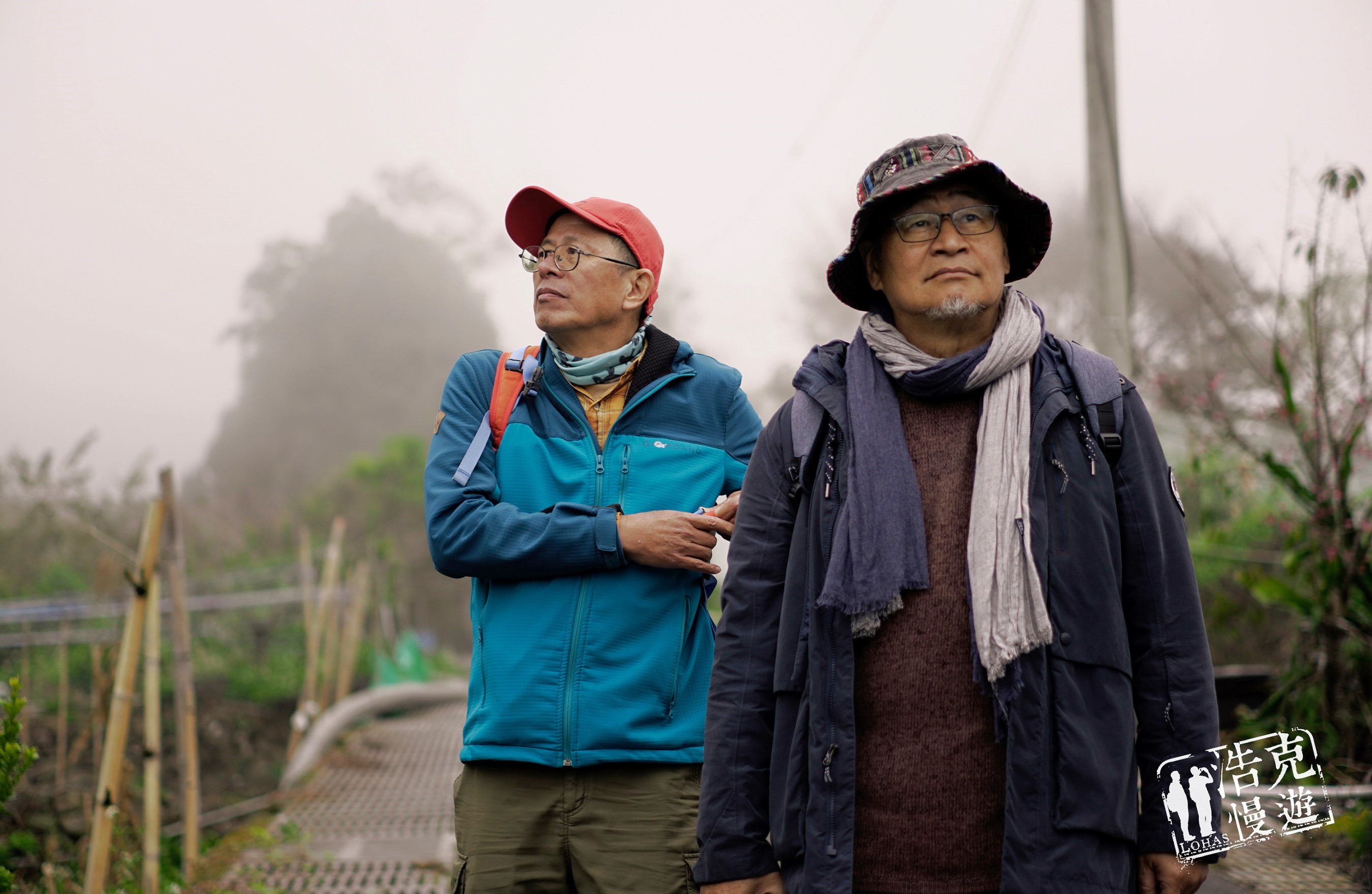 王浩一(右)、劉克襄(左)攜手主持《浩克慢遊》，全新第7季將在下周四（1/2）開播。圖/公視提供