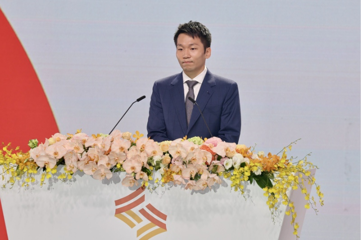 運動部正式掛牌，李洋出任首任部長，強調未來都會秉持運動精神，用行動和大家一起打造台灣運動新的紀元。圖/中央社