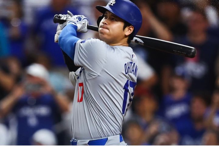 大谷翔平近6戰4轟，再度並列國聯全壘打排名第1。圖/取自MLB IG