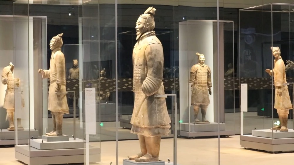 整整半世紀前，陝西秦兵馬俑正式進行考古發掘。圖/取新華社