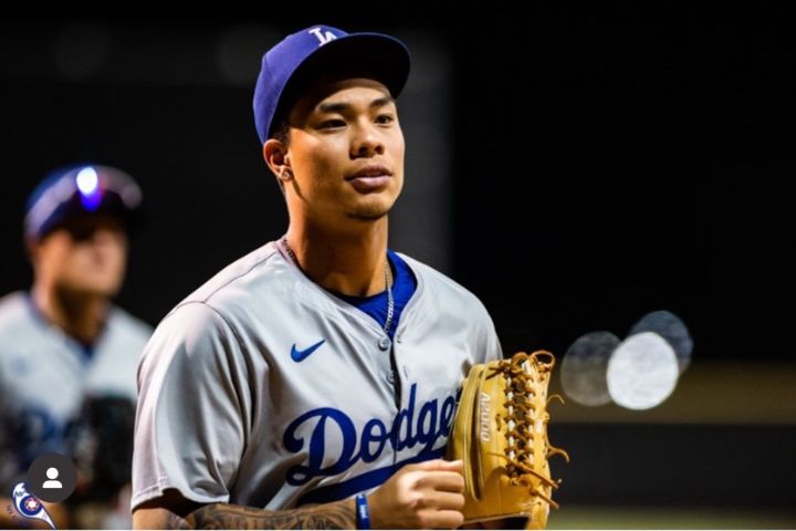 19歲的柯敬賢去年以75萬美元簽約加盟道奇。圖/取自柯敬賢IG