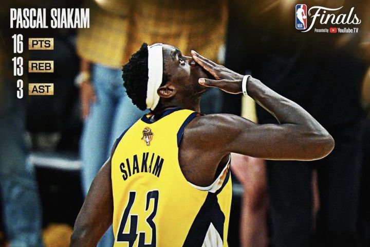 溜馬帕斯卡·席亞康在比賽中表現優異。圖/取自NBA IG
