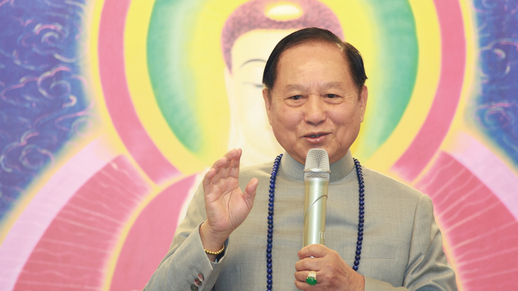 禪宗第八十五代宗師悟覺妙天禪師。