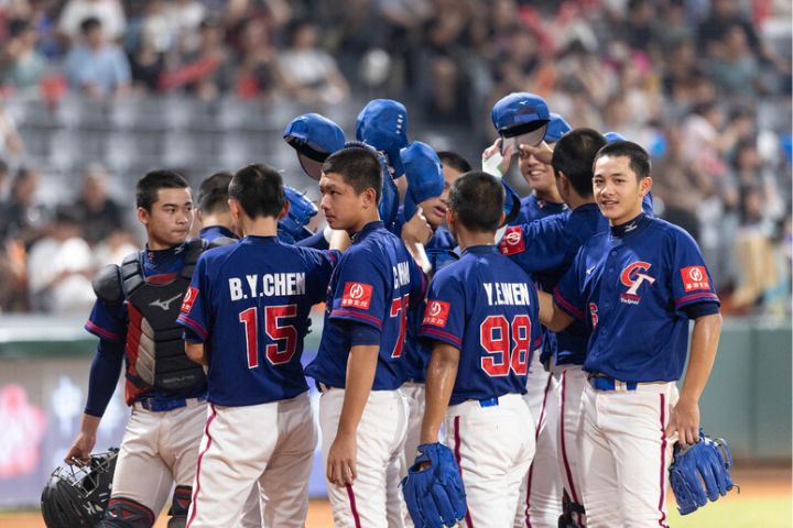 U15亞洲青少棒錦標賽中華隊（圖）23日冠軍戰再與日本隊碰頭，終場台灣小將以3比0完成連霸並奪下隊史第8冠。圖/中華民國棒球協會提供