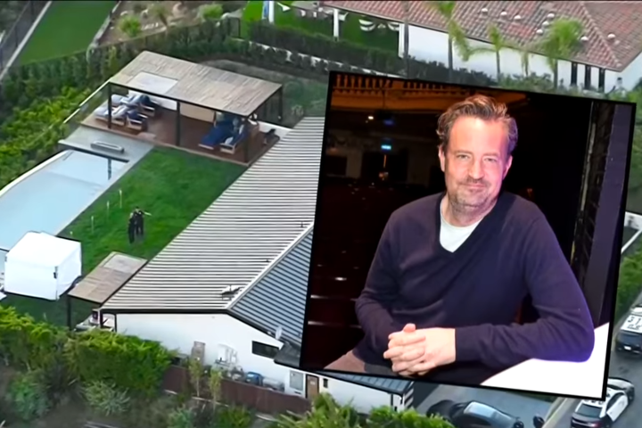 2023年10月28日，馬修派瑞在加州住家中猝死。圖/取自美國國家廣播公司《YouTube》官方頻道