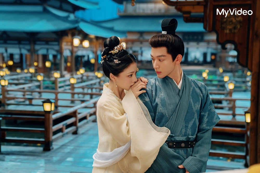 圖1：《錦繡安寧》張晚意（右）、任敏（左）上演偽兄妹戀。圖/台灣大哥大MyVideo提供